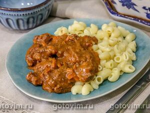 Куриная печень в томатно-сметанном соусе в мультиварке