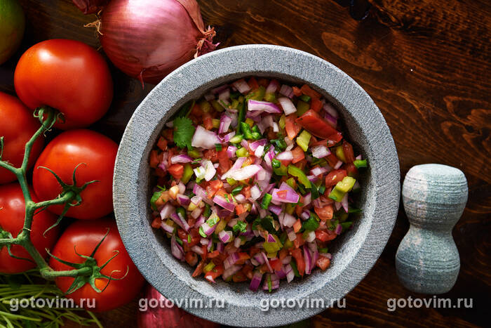 ������ ����� �� ����� (Salsa �Pico de Gallo�)