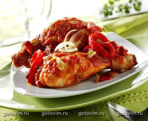 ������ ��-������� (Poulet Basquaise)