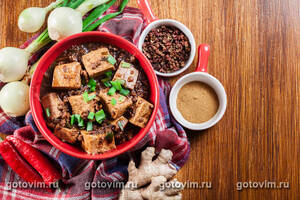 ������ ������ ������ ���� � ������ ������ ��-���������� (Mapo tofu)