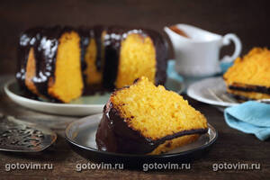 ����������� ��������� ����� � ��������� (Brazilian Carrot Cake - Bolo de Cenoura)
