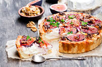 ���� � �������, ������� � ������ ����� (Tarte aux Figues)