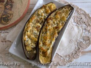 Баклажаны с творогом