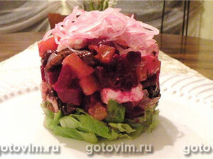 Французский свекольный салат