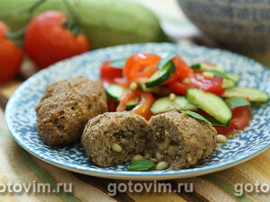 ����� - ������ ������� � �������� ��-�������� (Fried Kibbeh Balls) 