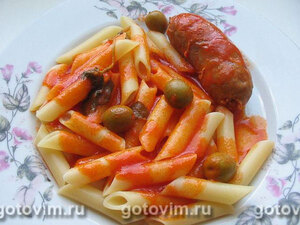 �������� � ����������� �������� (Salsicce e Friarelli)