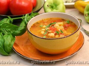 ������ ��� ��������� ��� �� ����, ������ � ������� (Potaje de garbanzos)