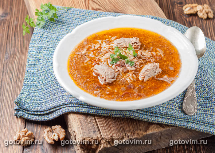 Суп харчо из баранины - пошаговый рецепт с фото на steklorez69.ru