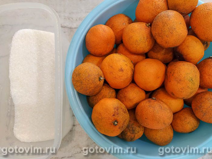 Цитрусовый джем из мандаринов