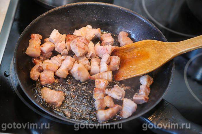 Рецепт тушеной картошки с мясом и грибами
