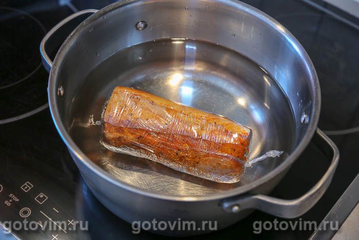 Мясо по-французски на сковороде