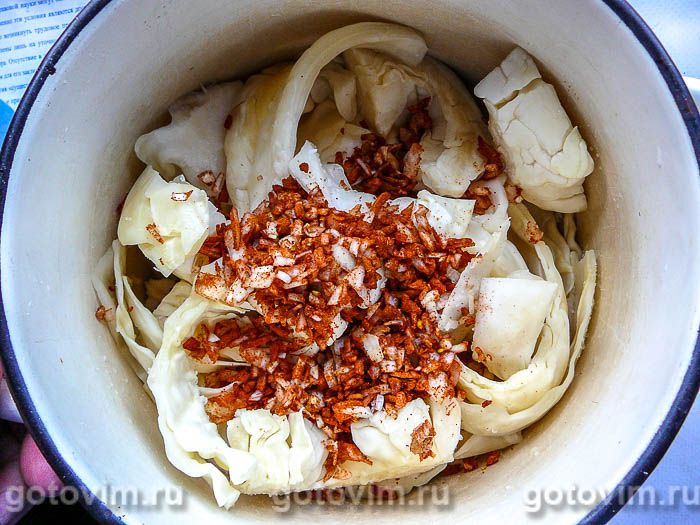Как приготовить рецепт Кимчи из белокочанной капусты