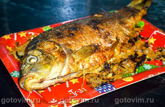 Запеченный карп с картофелем в рукаве рецепт пошаговый с фото - slep-kostroma.ru