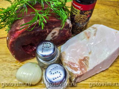Пошаговый рецепт домашней колбасы