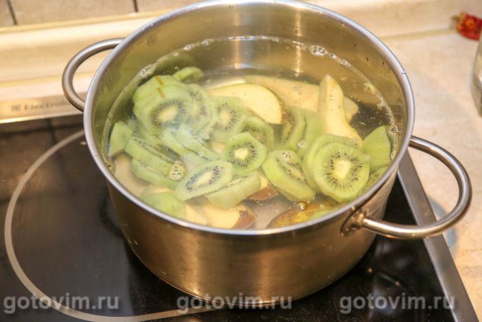 Компот из киви с клубникой рецепт – Паназиатская кухня: Напитки. «Еда»