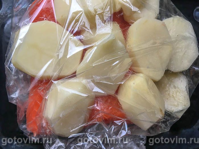 Рыба с картофелем запеченные в рукаве - пошаговый рецепт с фото на вороковский.рф