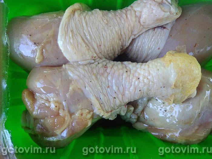 Куриные голени в соевом соусе - очень простой рецепт с пошаговыми фото