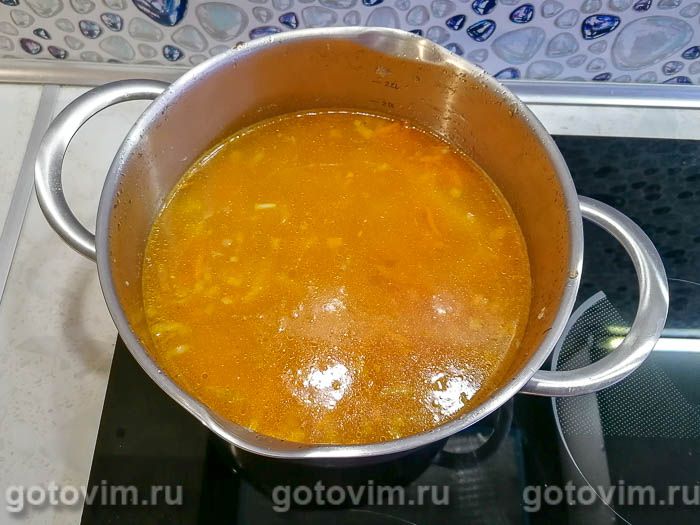 Картофельный суп с яйцом