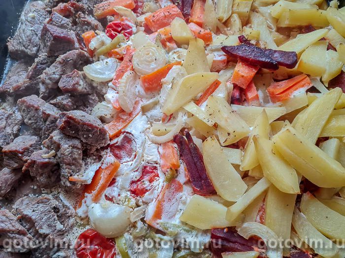 Мясо по-французски со сметаной - пошаговый рецепт с фото на taimyr-expo.ru