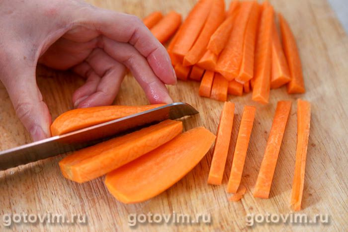 Морковь, маринованная на зиму