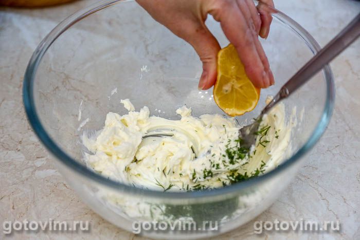 Рецепт с фото - канапе с базиликовым соусом