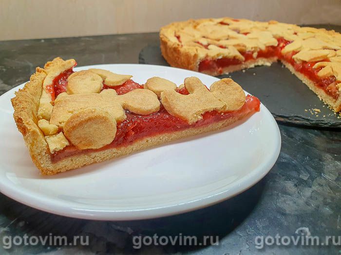 Пирог с клубникой, пошаговый рецепт с фото от автора Марина МАРмеладИНКА