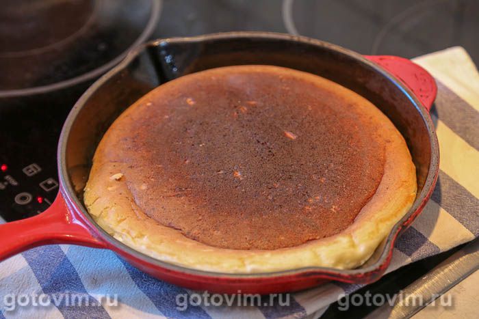 Быстрый сырный пирог на сковороде – кулинарный рецепт