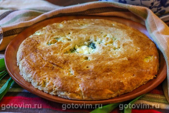 Рецепт осетинского пирога с творогом и зеленью в домашних условиях