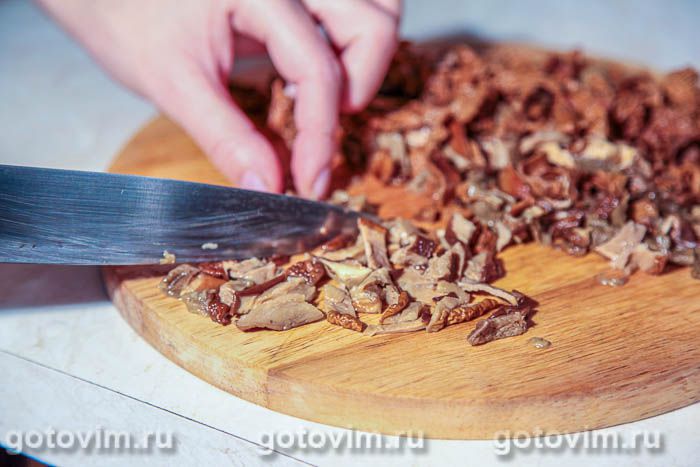 Аппетитный пирог с курицей и шампиньонами