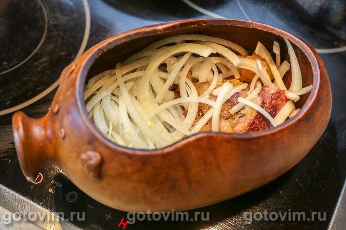 Картошка с мясом в духовке