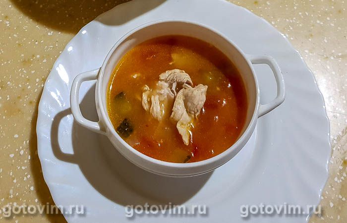 Гороховый суп с индейкой — пошаговый рецепт приготовления с фото