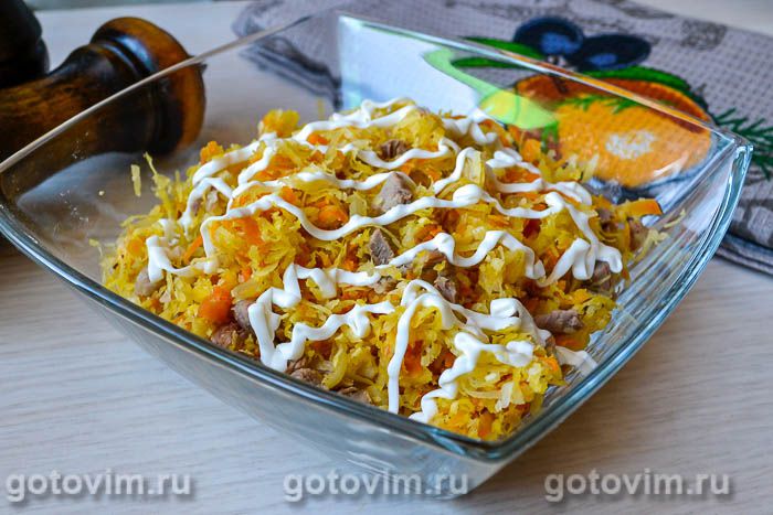 Салат из редьки с говядиной и карамелизованным луком рецепт – Европейская кухня: Салаты. «Еда»