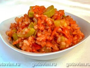 Самый яркий капустный салат на зиму «Пальчики оближешь» с томатами и баклажанами