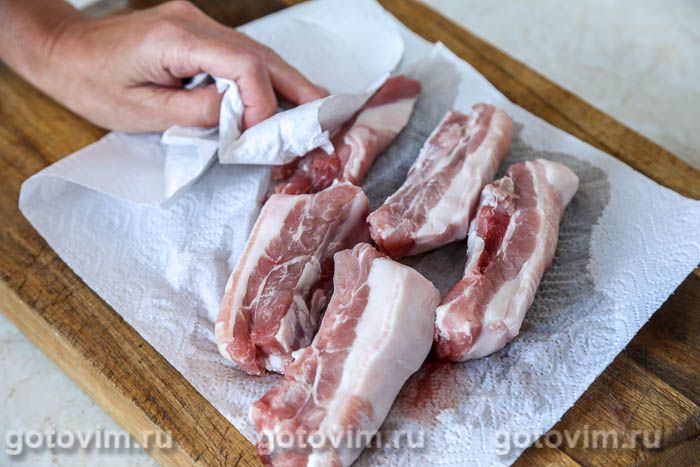Шашлык из свиных ребрышек - как приготовить, рецепт с фото по шагам, калорийность - paraskevat.ru