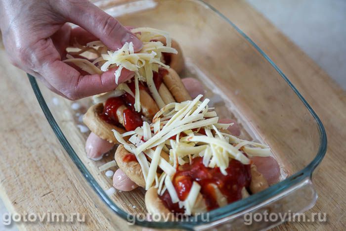 Сосиски в сушках - Пошаговый рецепт с фото вкусных сосисок!