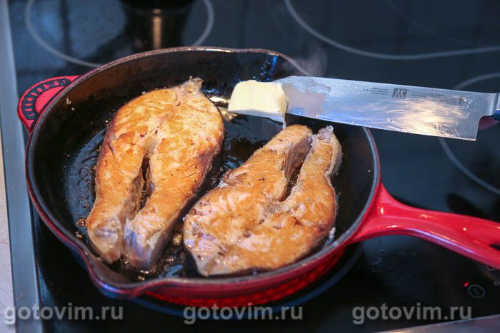 маринад для стейка лосося на сковороде | Дзен