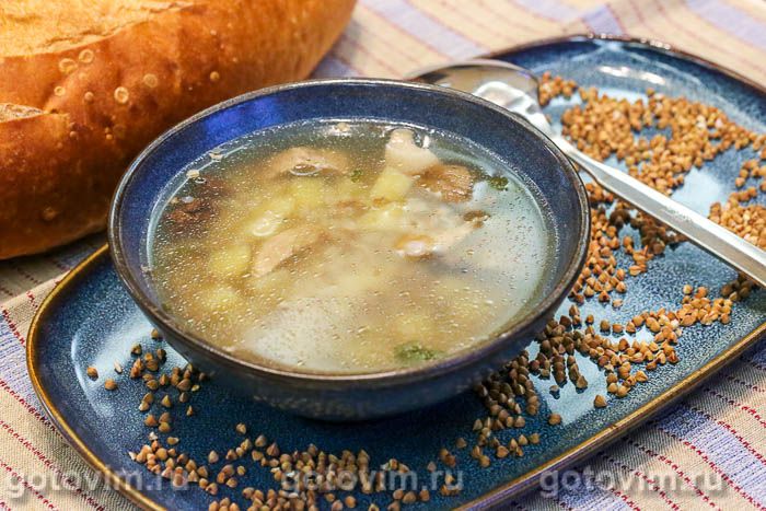 Классический суп из сухих белых грибов, пошаговый рецепт с фото