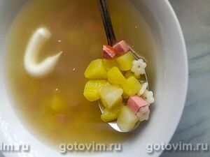 Быстрый картофельный суп