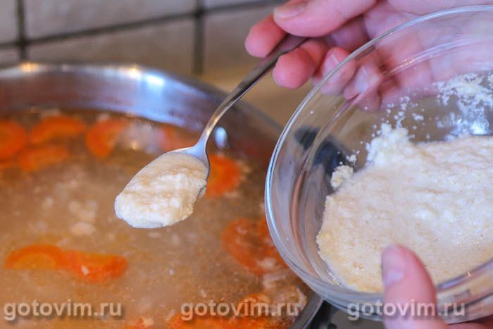Рыбный суп с манкой — рецепт с фото пошагово