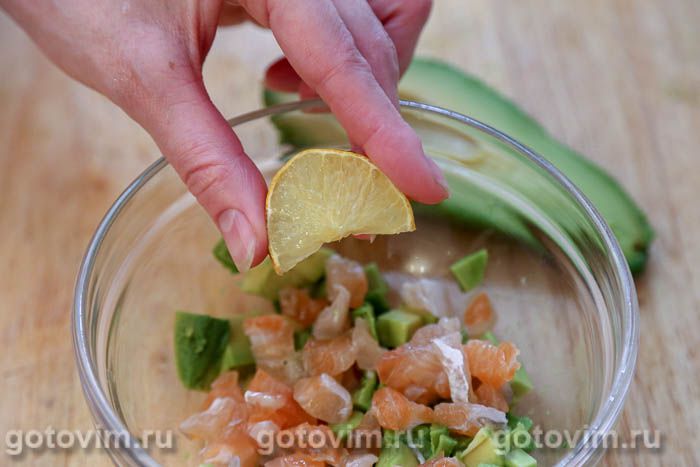 Тарталетки с творожным сыром и лососем