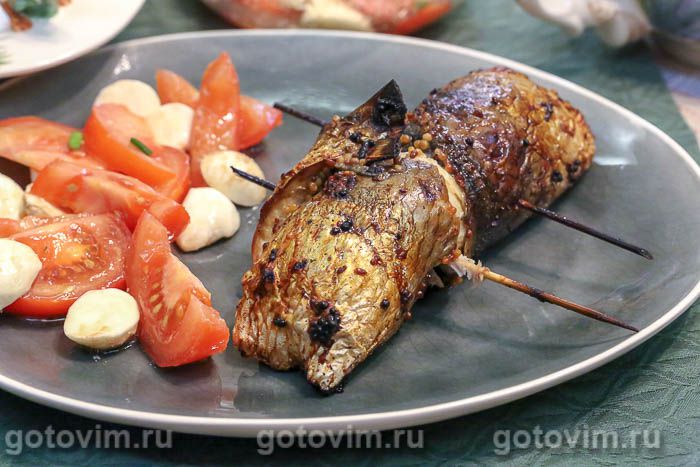 Рыба в духовке с картошкой (постная)