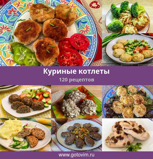 Классические куриные котлеты рецепт приготовления с пошаговыми фото